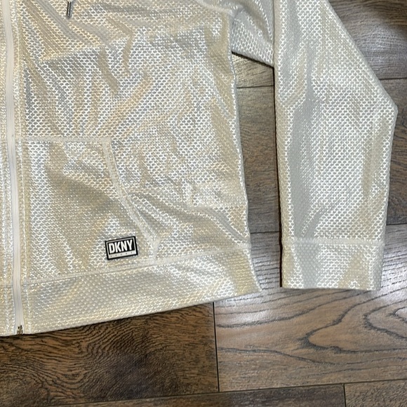 DKNY sport sheer/iridescent lightweight jacket women’s XL - Picture 5 of 7